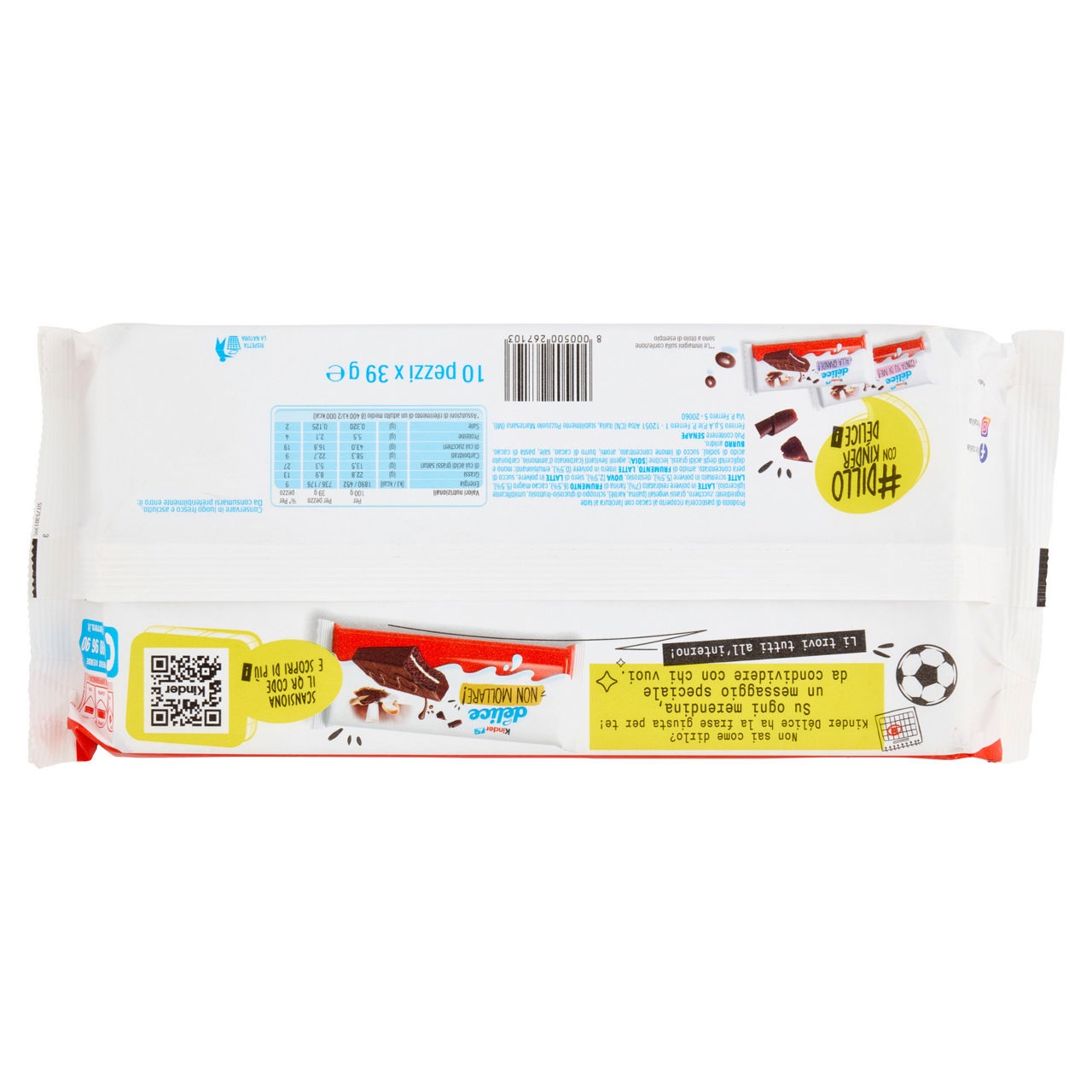 Merendine Kinder Delice 10 pz x 39 gr - Immagine 61