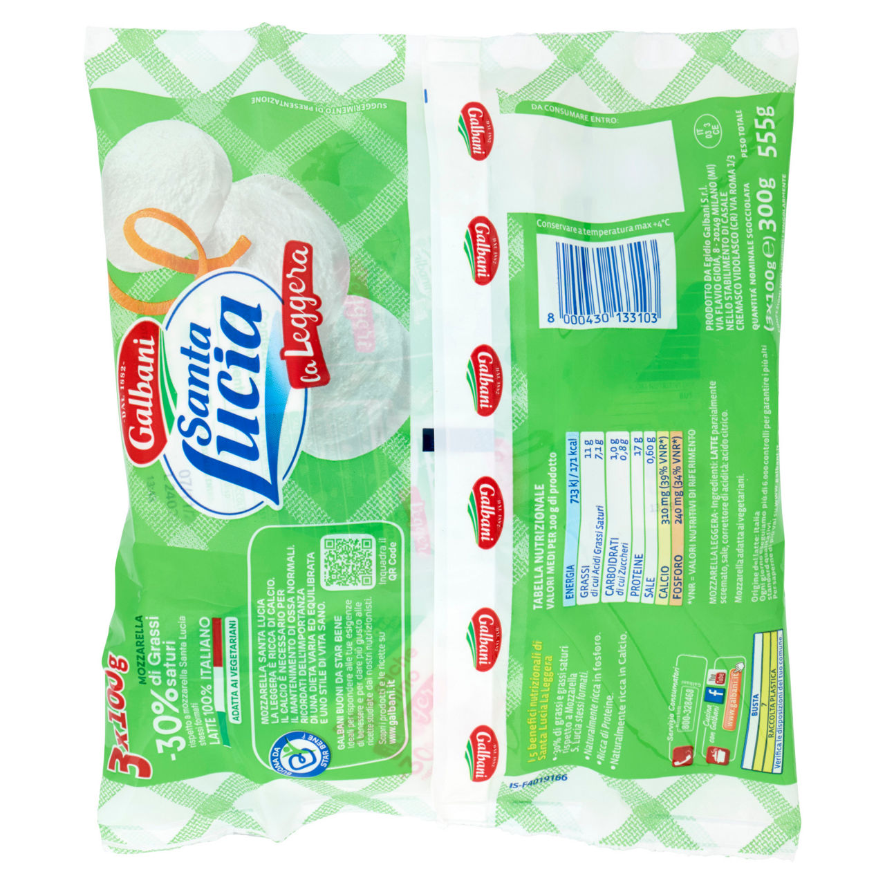 Mozzarella la leggera 3 pz da 100 gr - Immagine 21