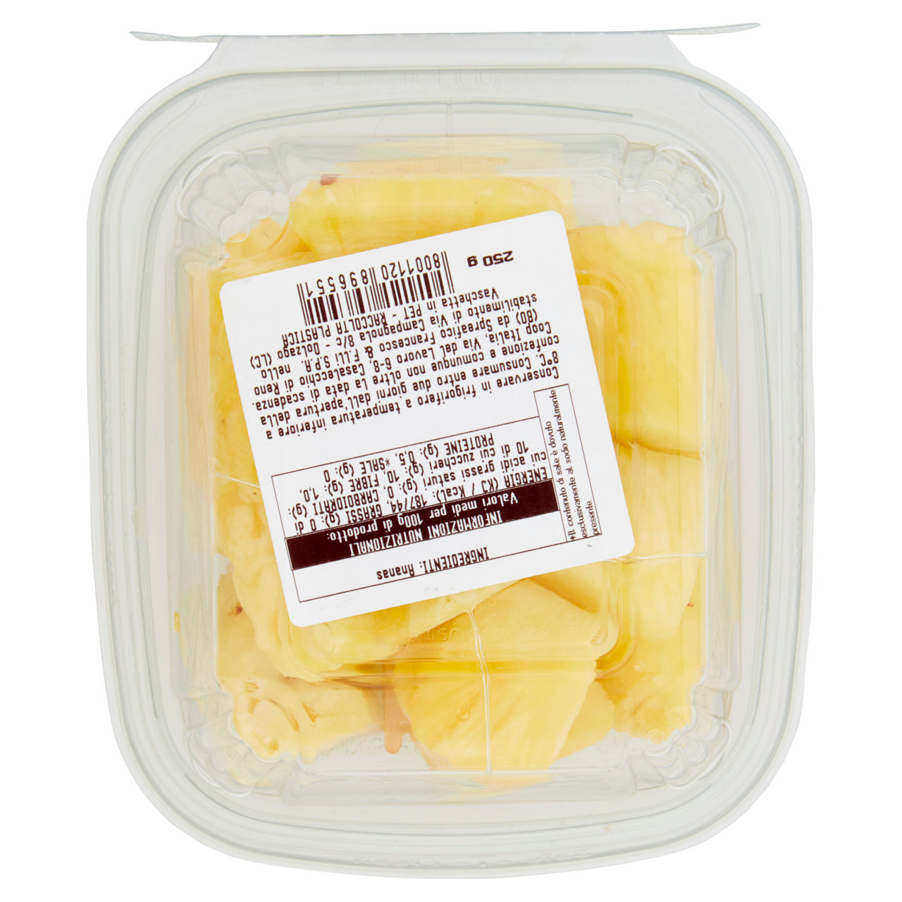 Ananas a cubetti 250 gr - Immagine 241