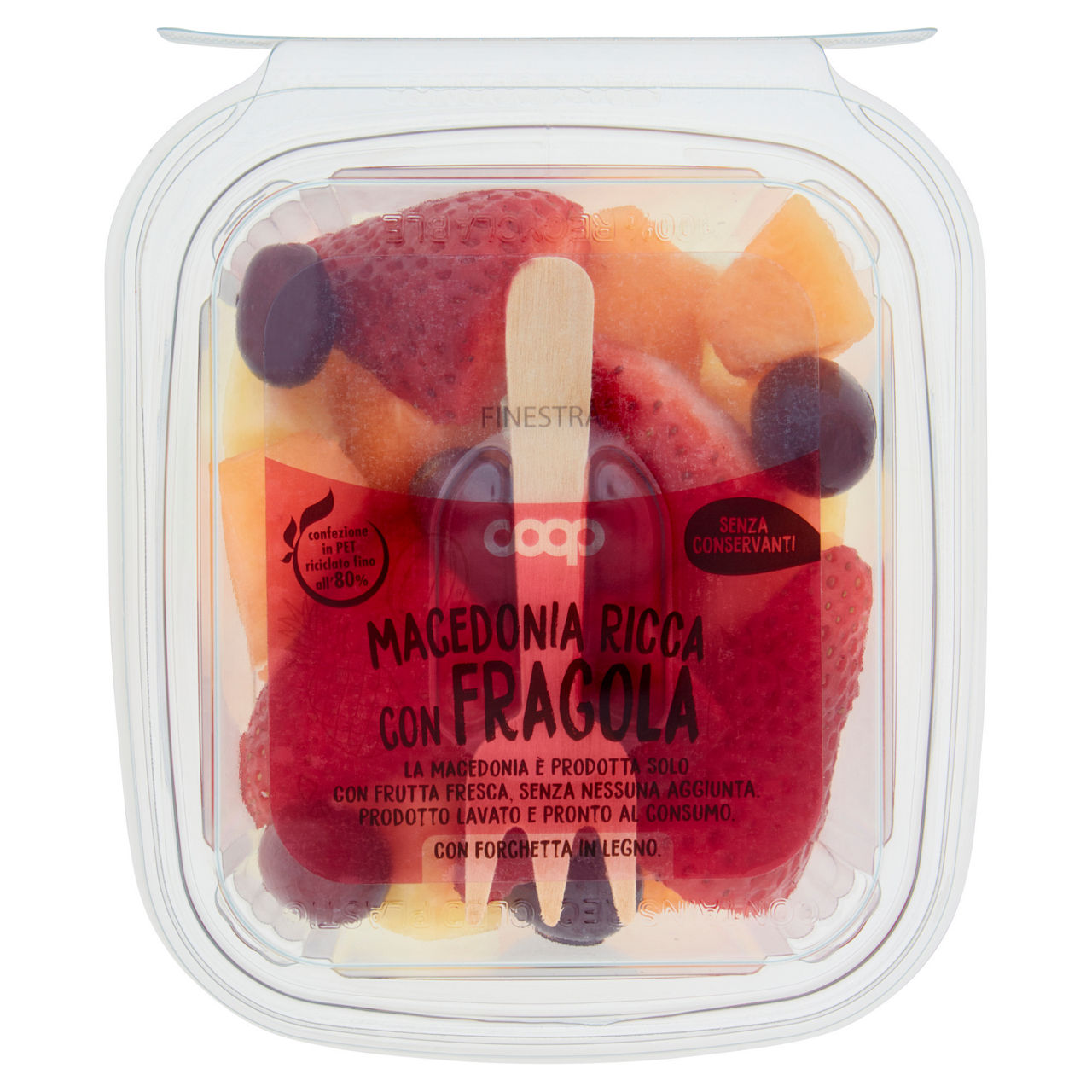 Macedonia con fragole 250 gr - Immagine 01