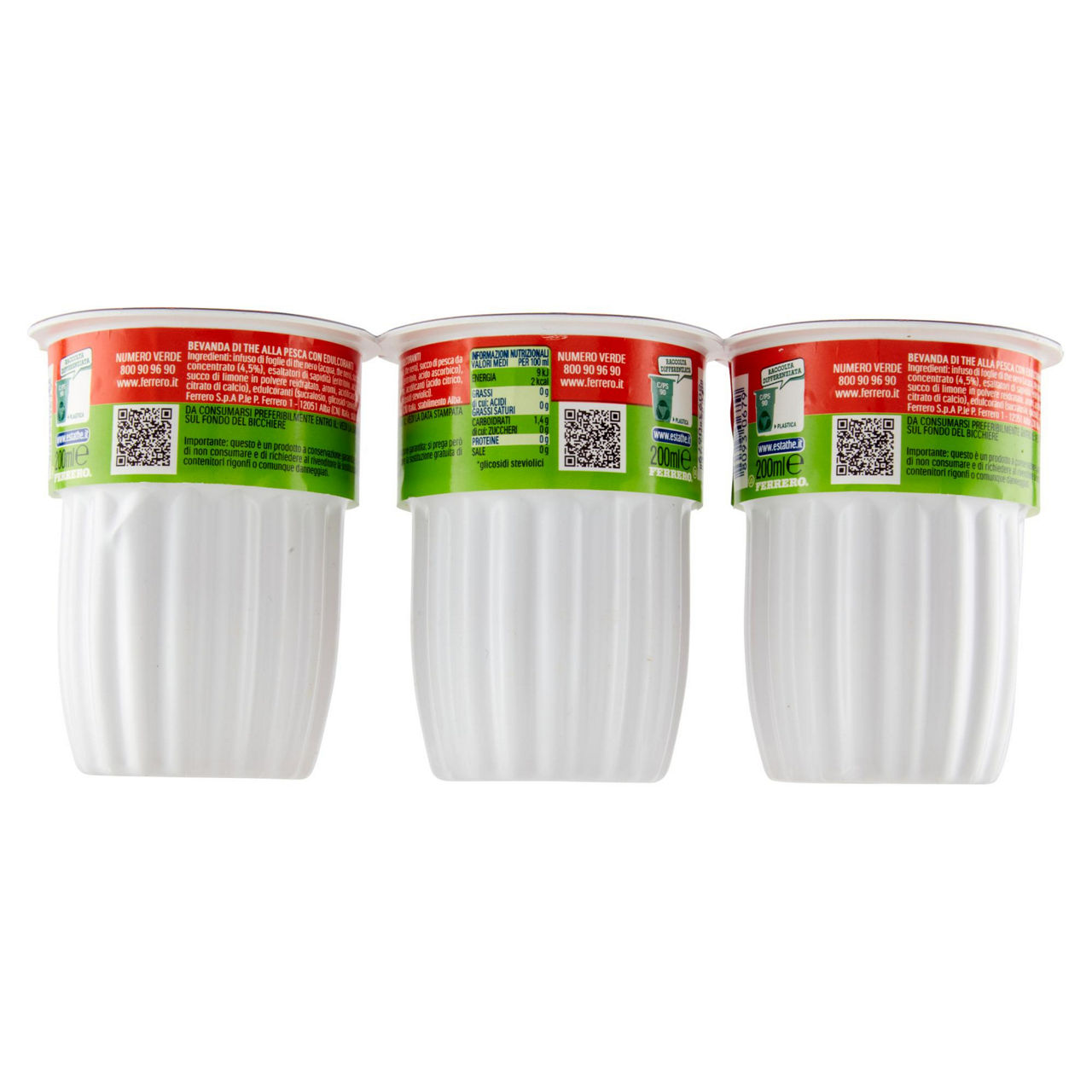 Estathé zero alla pesca 3 pz x 200 ml - Immagine 11