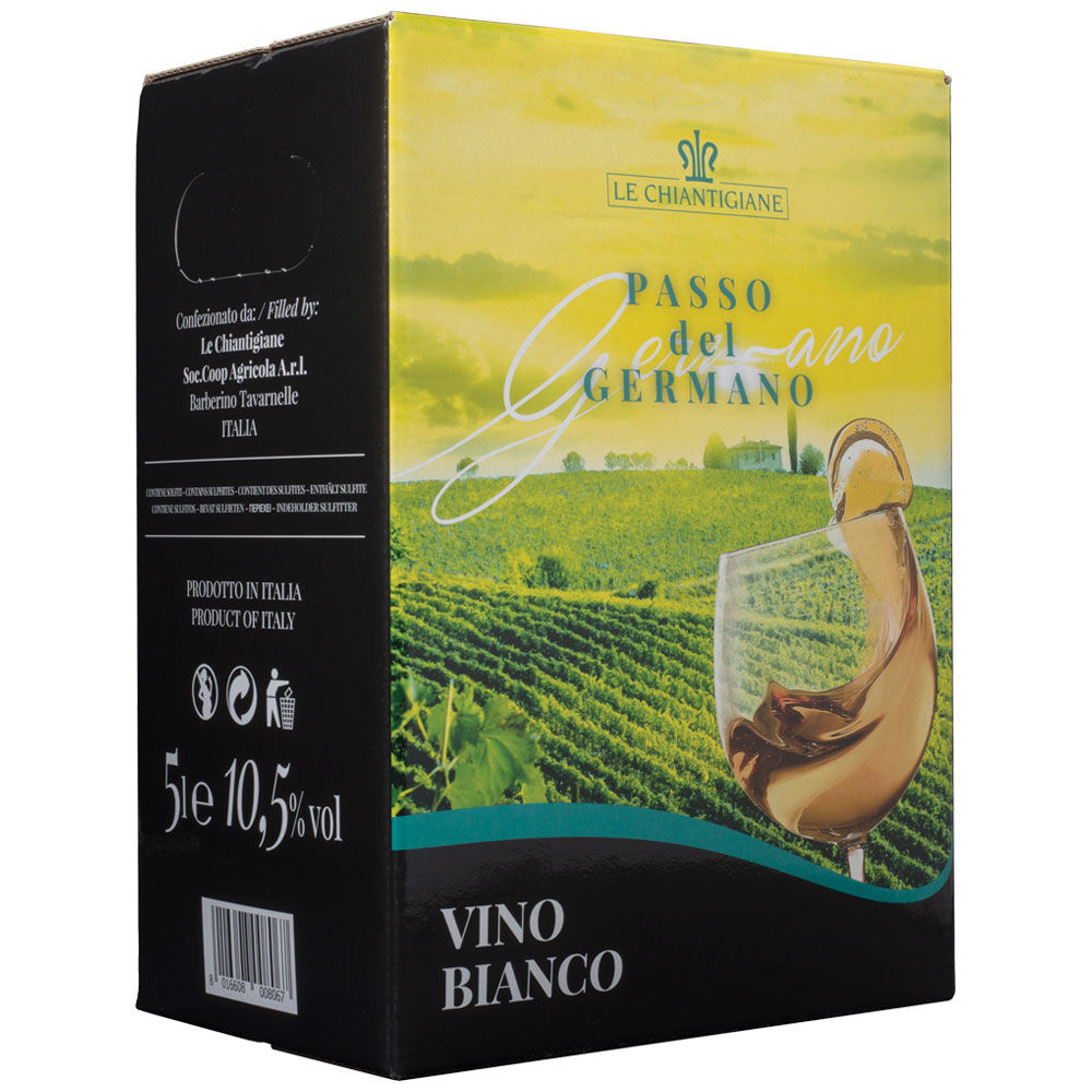 Vino bianco Passo del Germano bag in box 5 lt