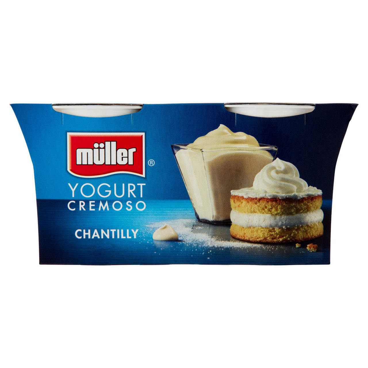 Yogurt cremoso gusto chantilly 2 pz da 125 gr - Immagine 01