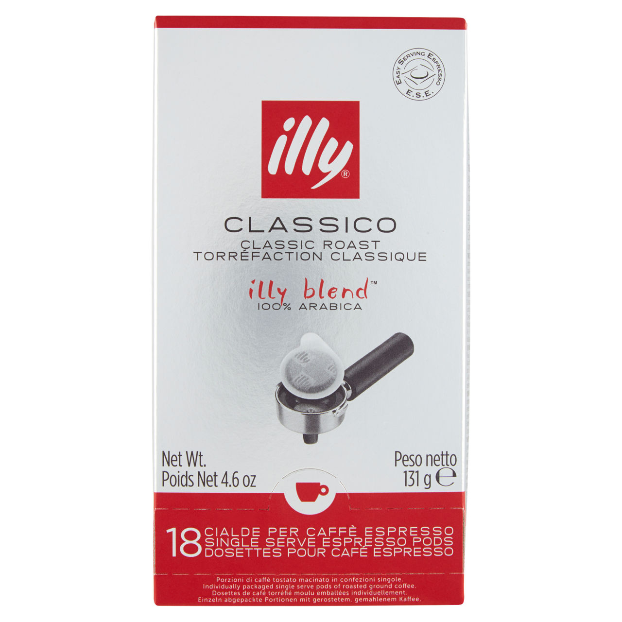 Caffè in cialde espresso gusto classico 18 pz - Immagine 01