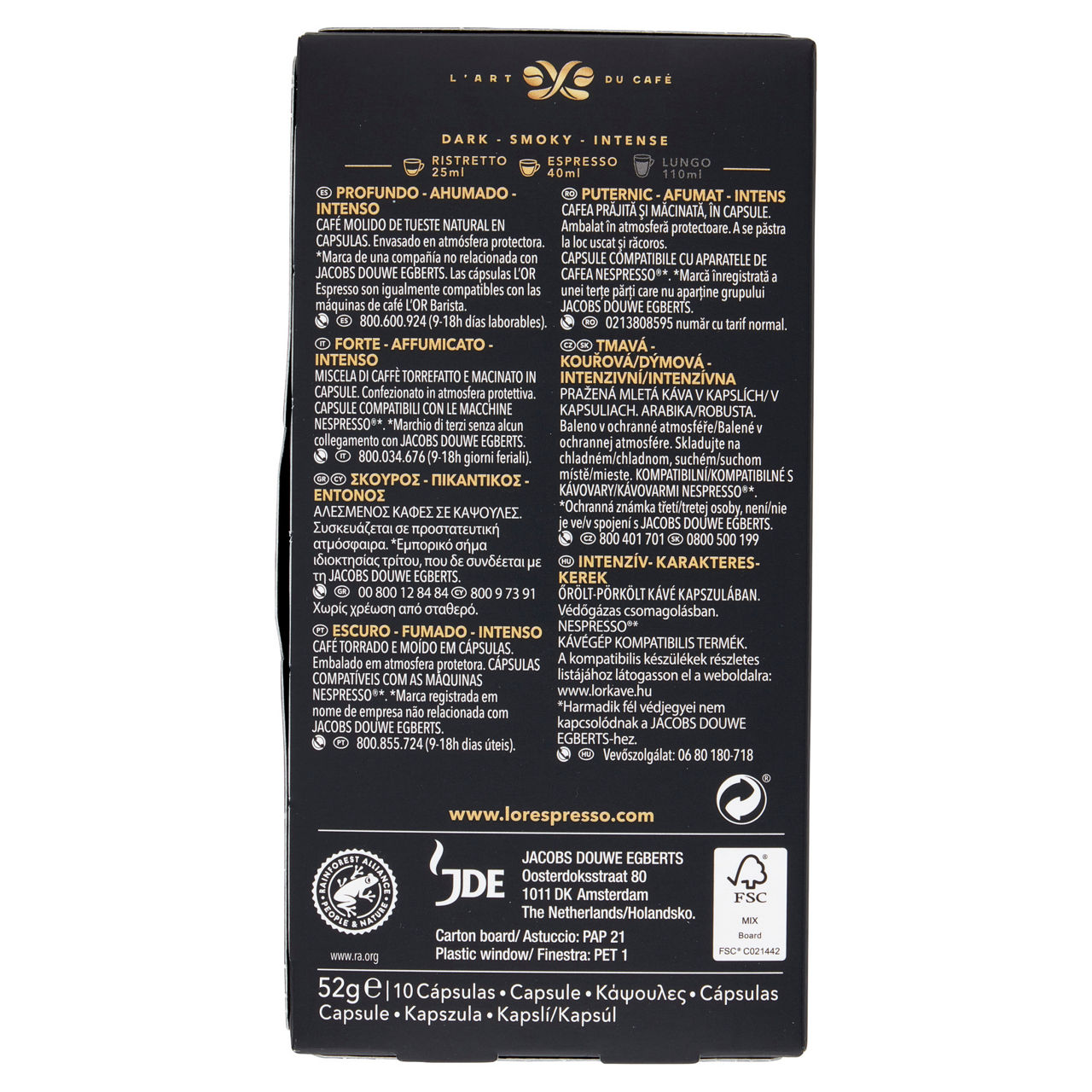 Caffè in capsule Onyx 10 pz - Immagine 41