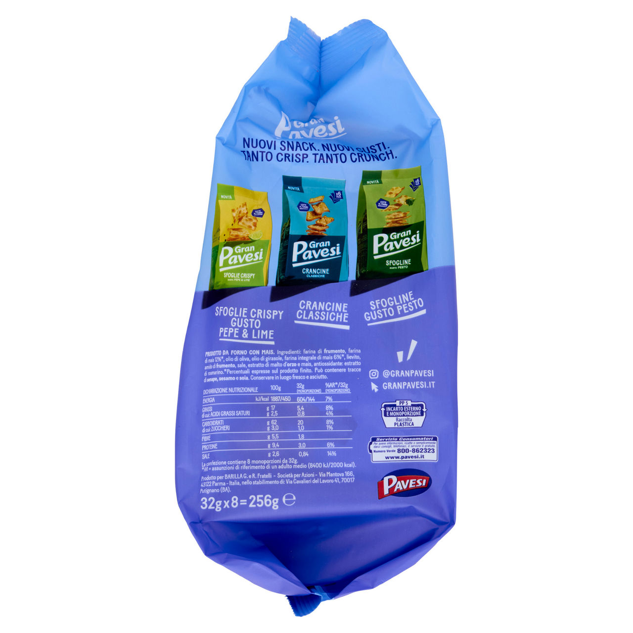 Tocchetti pavesi  gran pavesi multipack gr.256 - Immagine 31