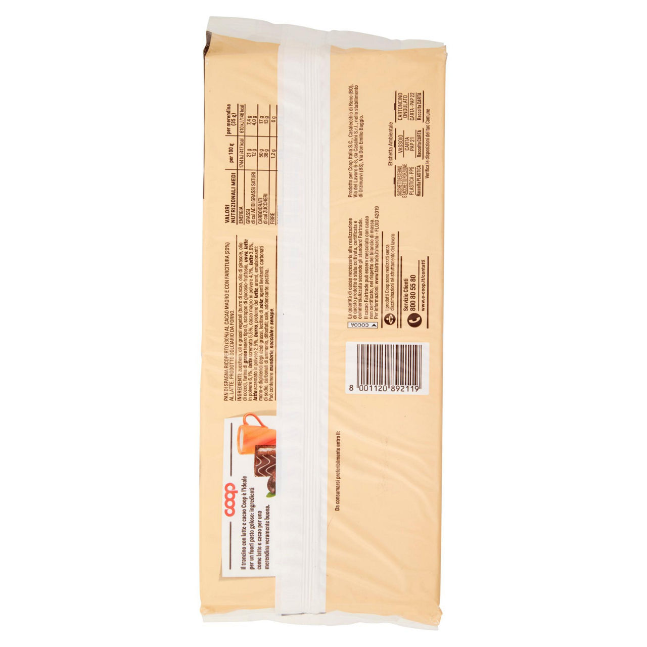 Trancini al latte e cacao 10 pz 350 gr - Immagine 11