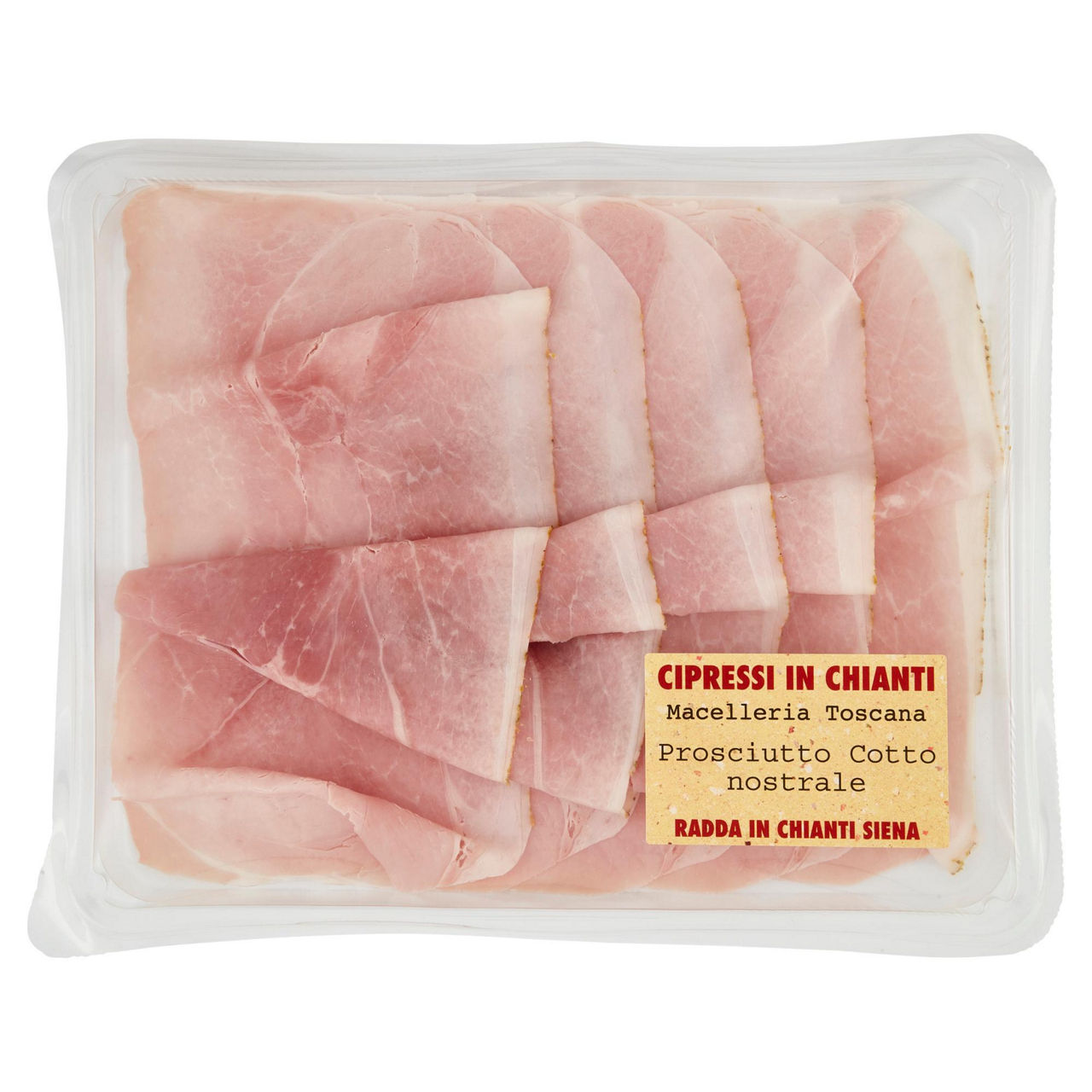 Prosciutto cotto nostrale affettato 100 gr - Immagine 01