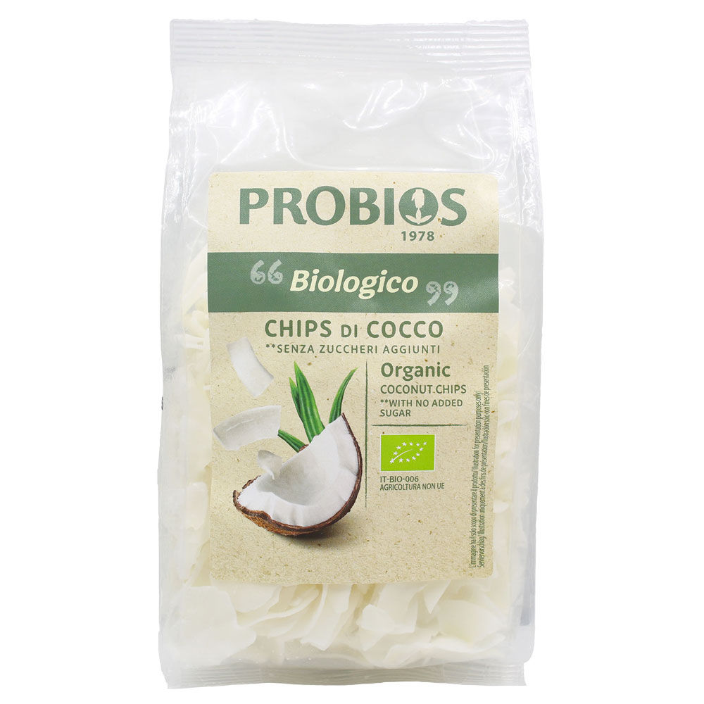 Chips di cocco bio 125 gr