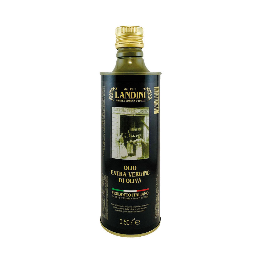 Olio extra vergine di oliva nuovo raccolto lattina 500 ml - Immagine 01