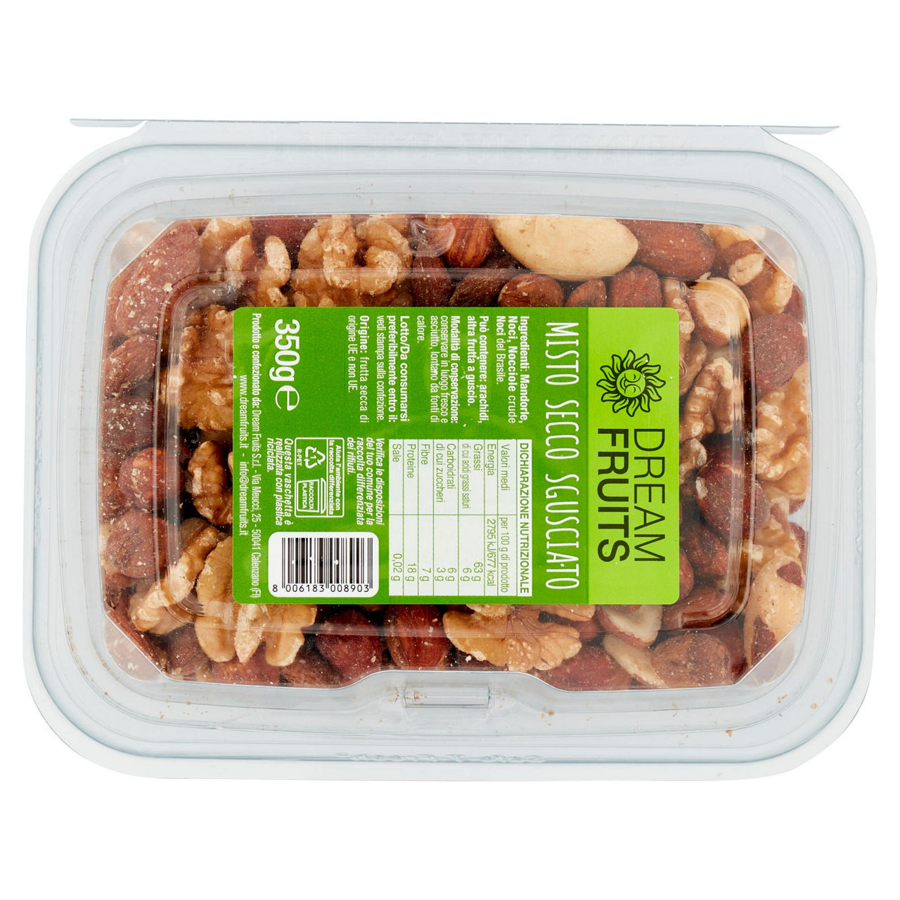 Mix di frutta secca sgusciata 350 gr - Immagine 11