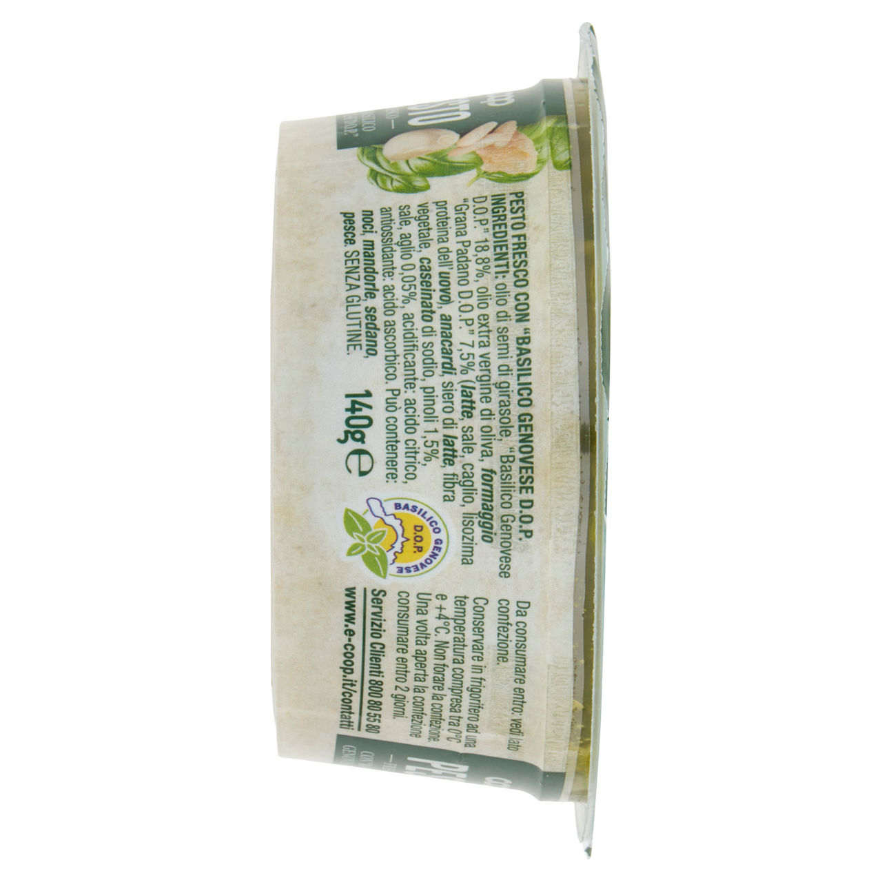 Pesto fresco con Basilico Genovese DOP 140 gr - Immagine 51