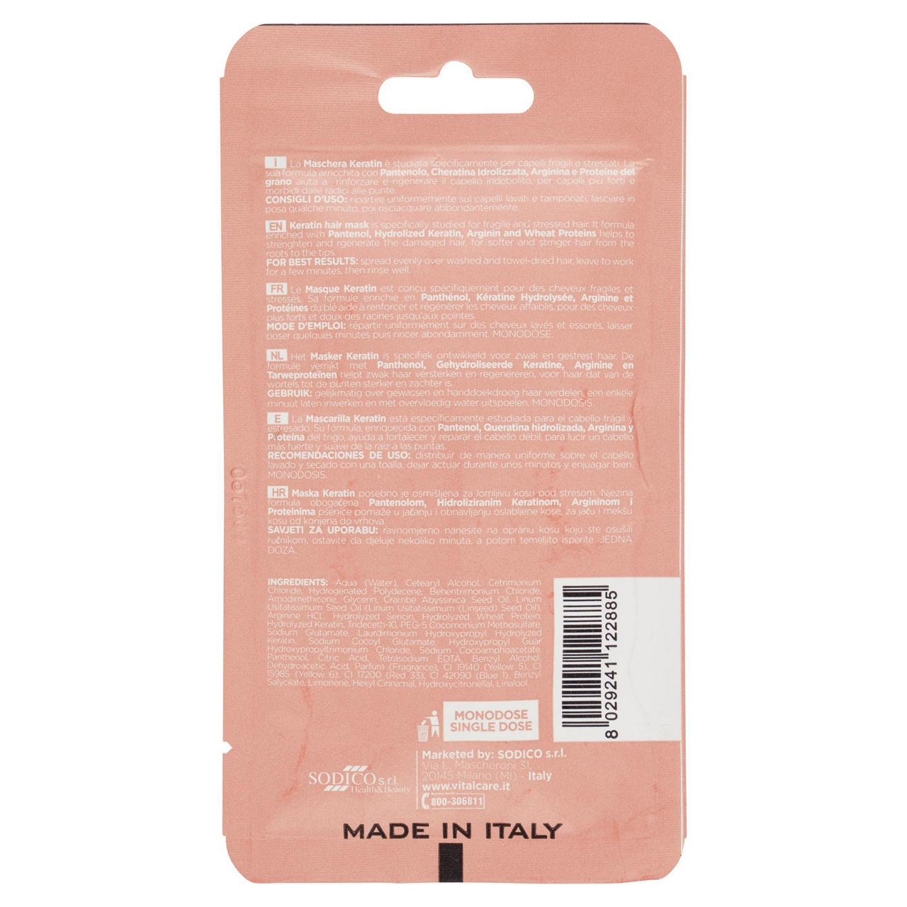Maschera vc keratin impacco 25 ml. - Immagine 41
