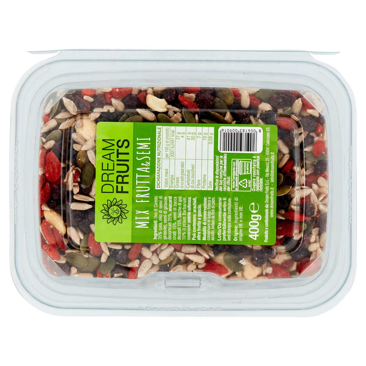 Mix di frutta secca e semi 400 gr - Immagine 41