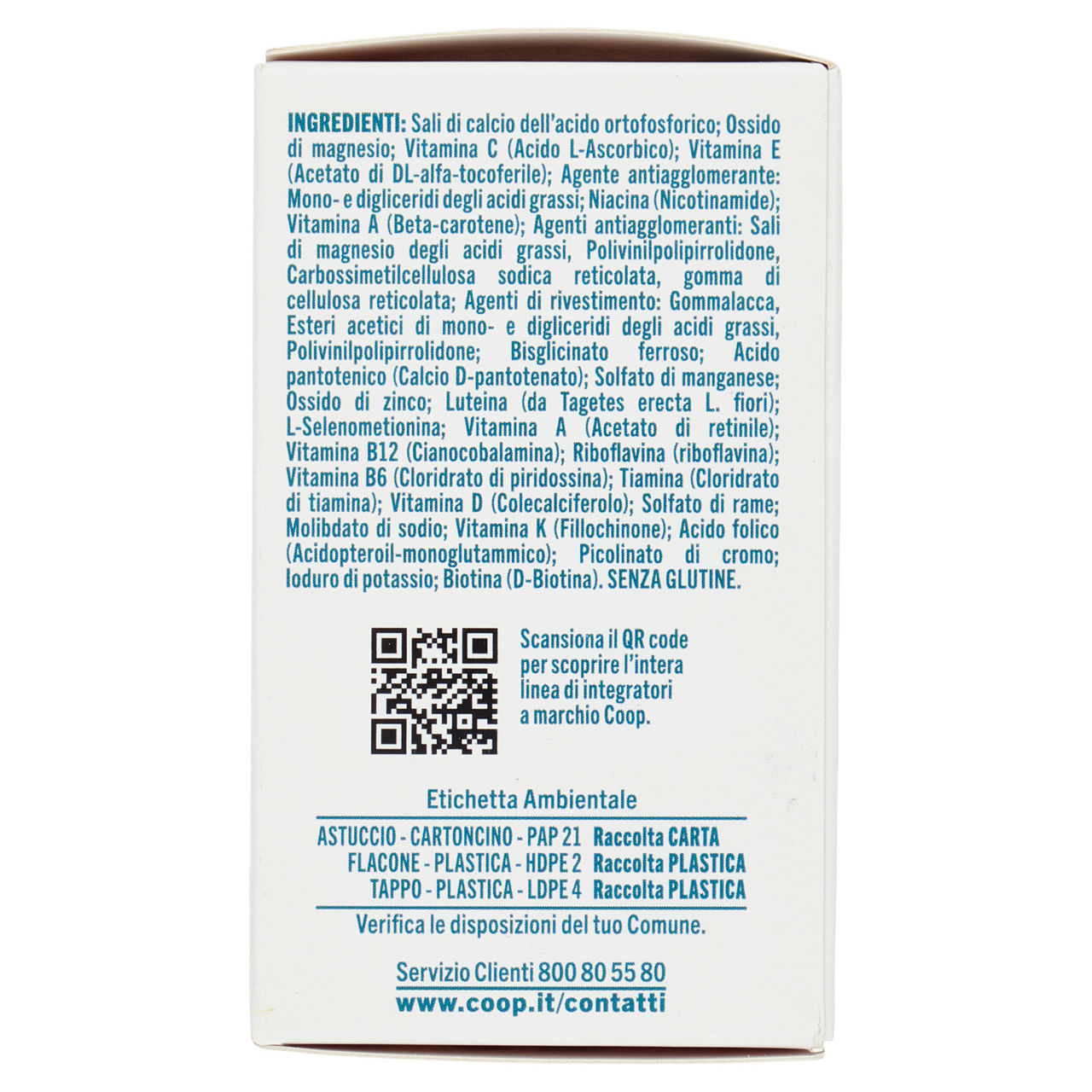 Integratore alimentare multivitaminico senior +50 anni 30 compresse - Immagine 61