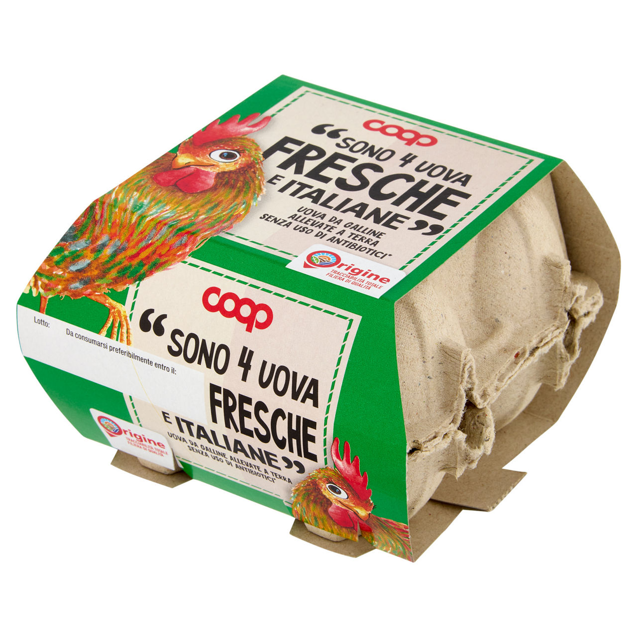 Uova fresche da allevamento a terra 4 pz - Immagine 111