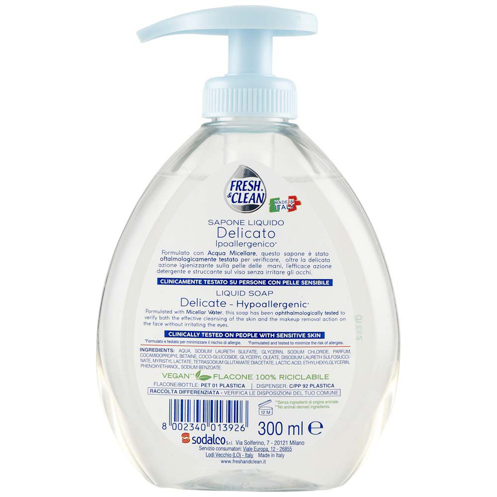 Sapone liquido delicato ipoallergenico 300 ml - Immagine 21