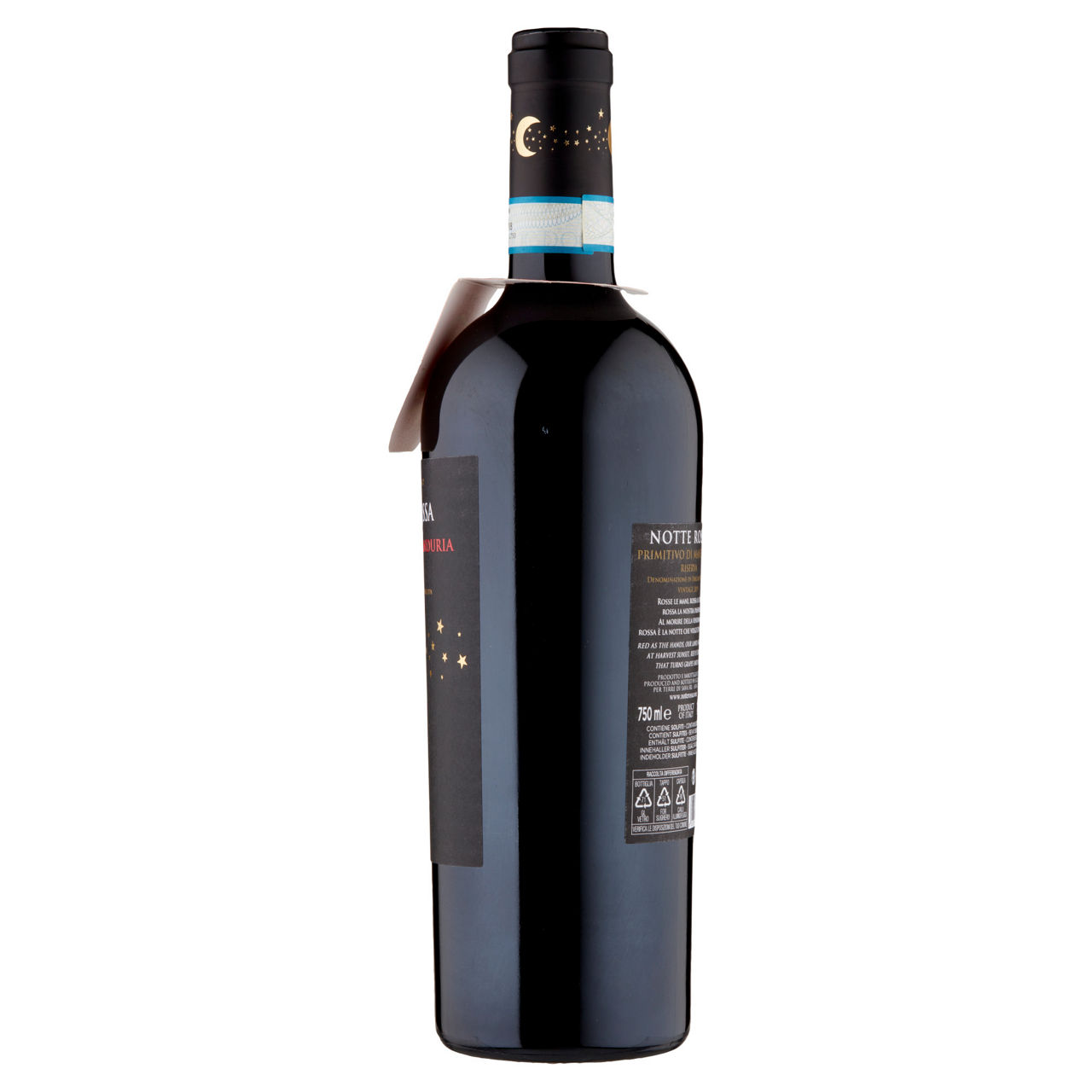 Vino rosso Primitivo di Manduria DOP Notte Rossa riserva 750 ml  - Immagine 51