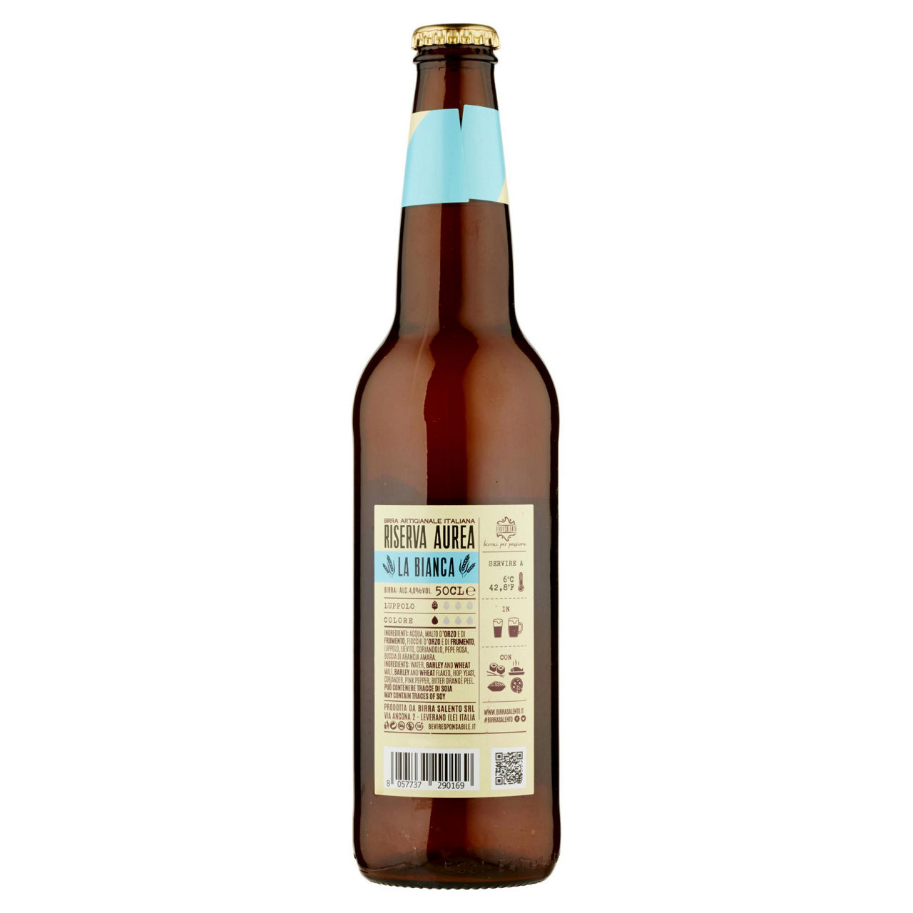 Birra riserva aurea bianca in bottiglia 500 ml - Immagine 31