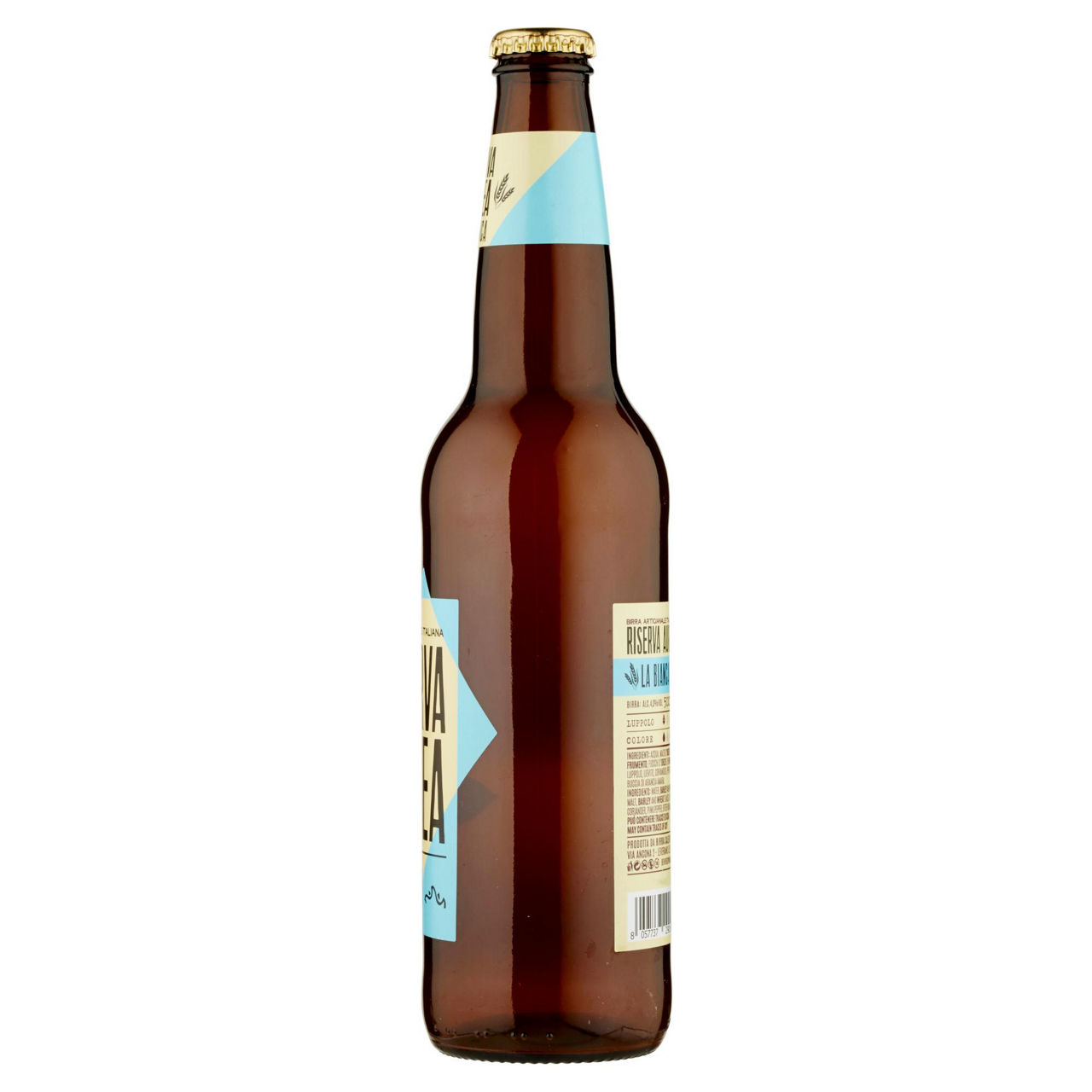 Birra riserva aurea bianca in bottiglia 500 ml - Immagine 11