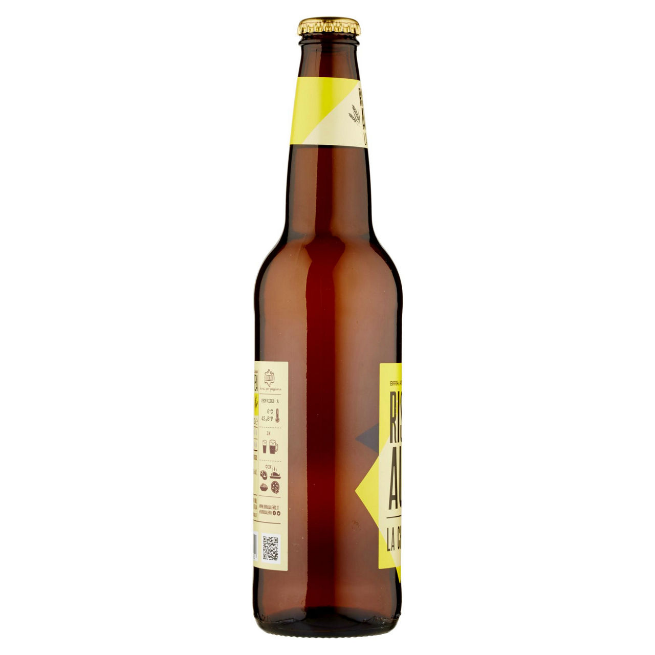 Birra chiara artigianale Riserva Aurea in bottiglia 500 ml  - Immagine 21