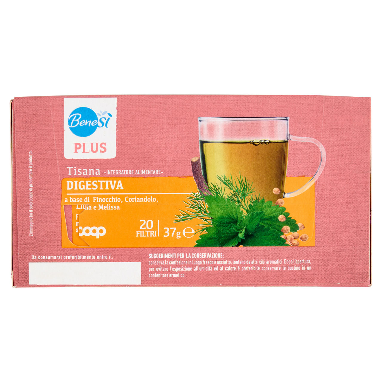 Tisana al finocchio liquirizia e melissa 20 filtri - Immagine 121