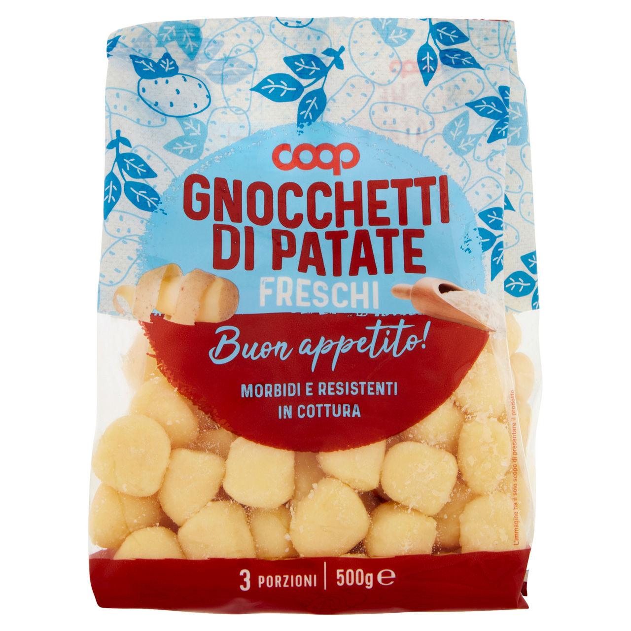 Gnocchetti freschi di patate 500 gr