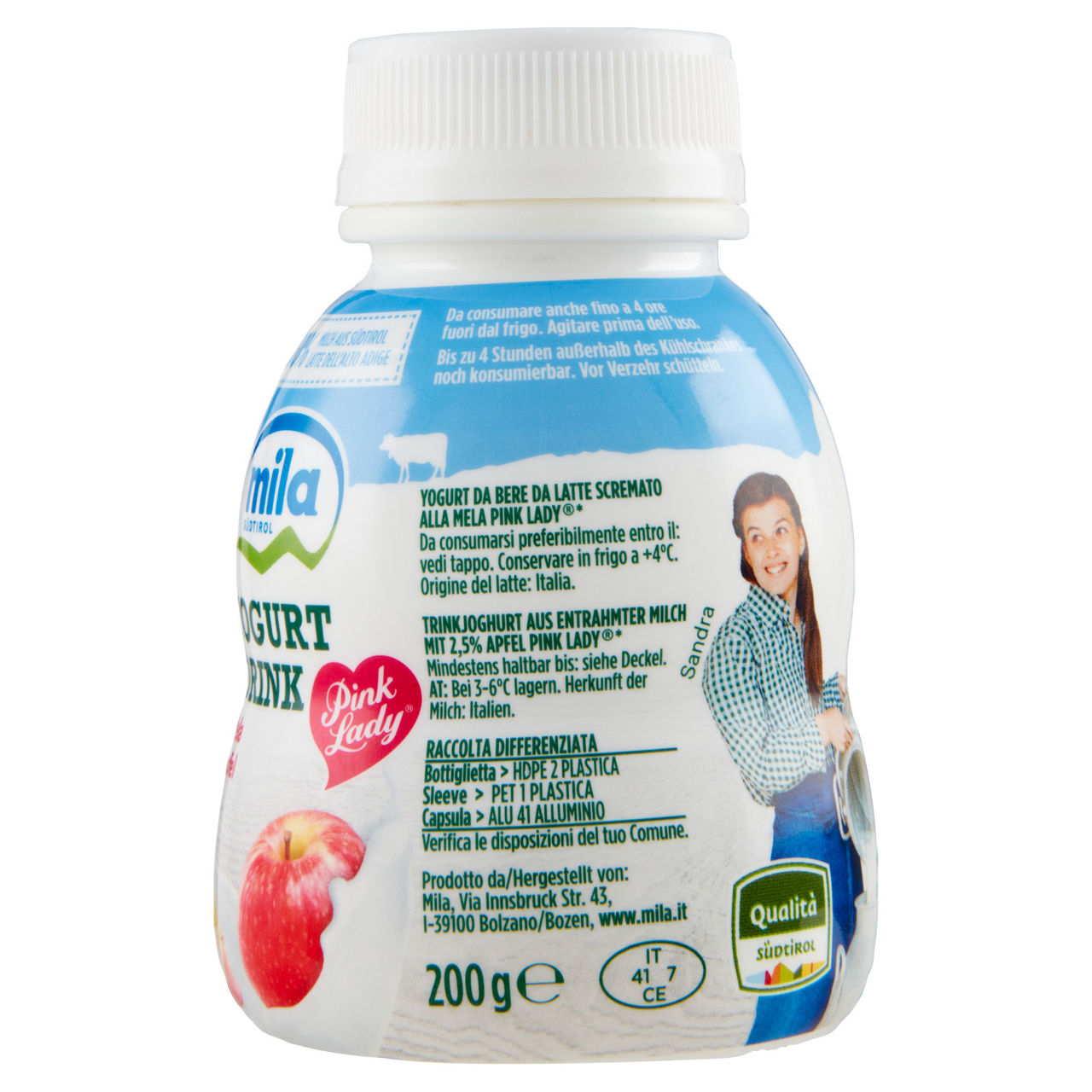 Yogurt da bere alla mela Pink Lady 200 gr - Immagine 31