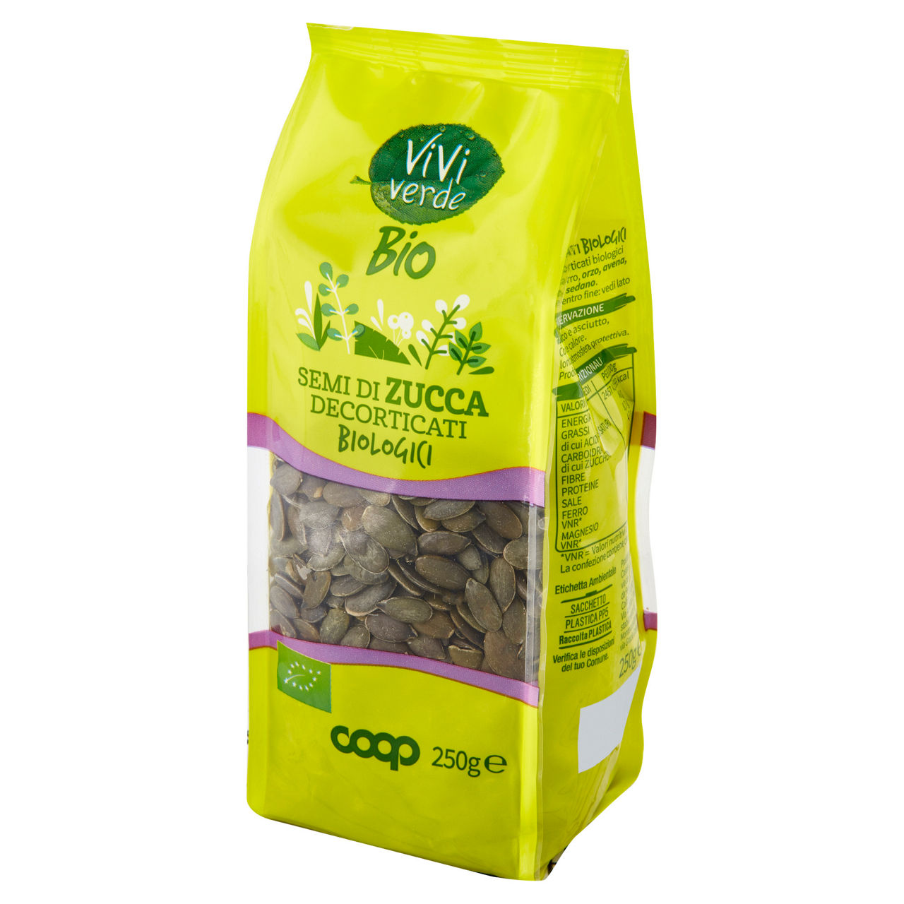 Semi di zucca decorticati bio 250 gr - Immagine 31