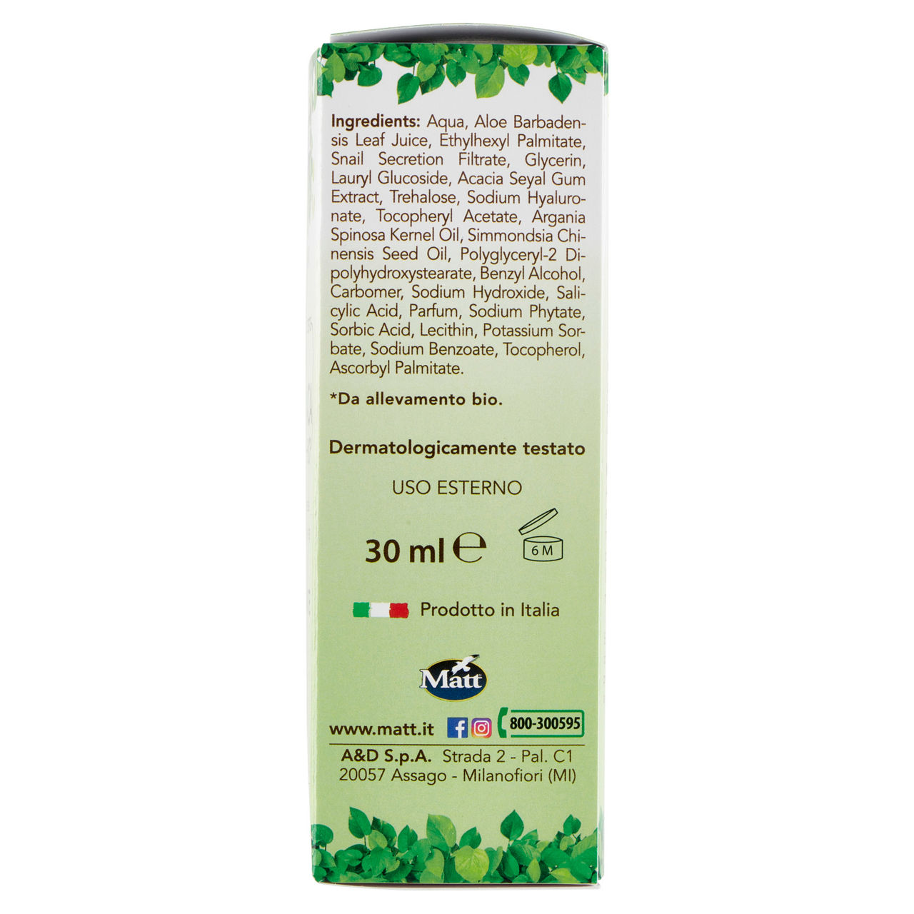 Siero viso rigenerante bava di lumaca 30 ml - Immagine 31