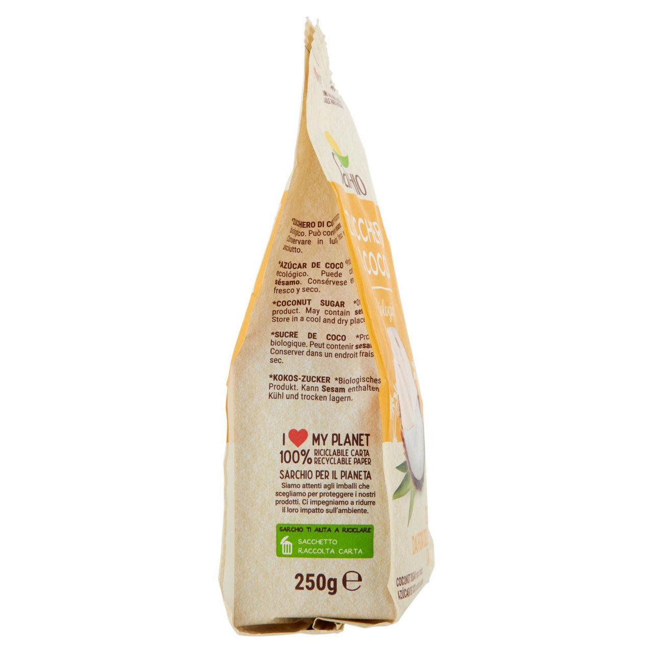 Zucchero di cocco bio 250 gr - Immagine 21