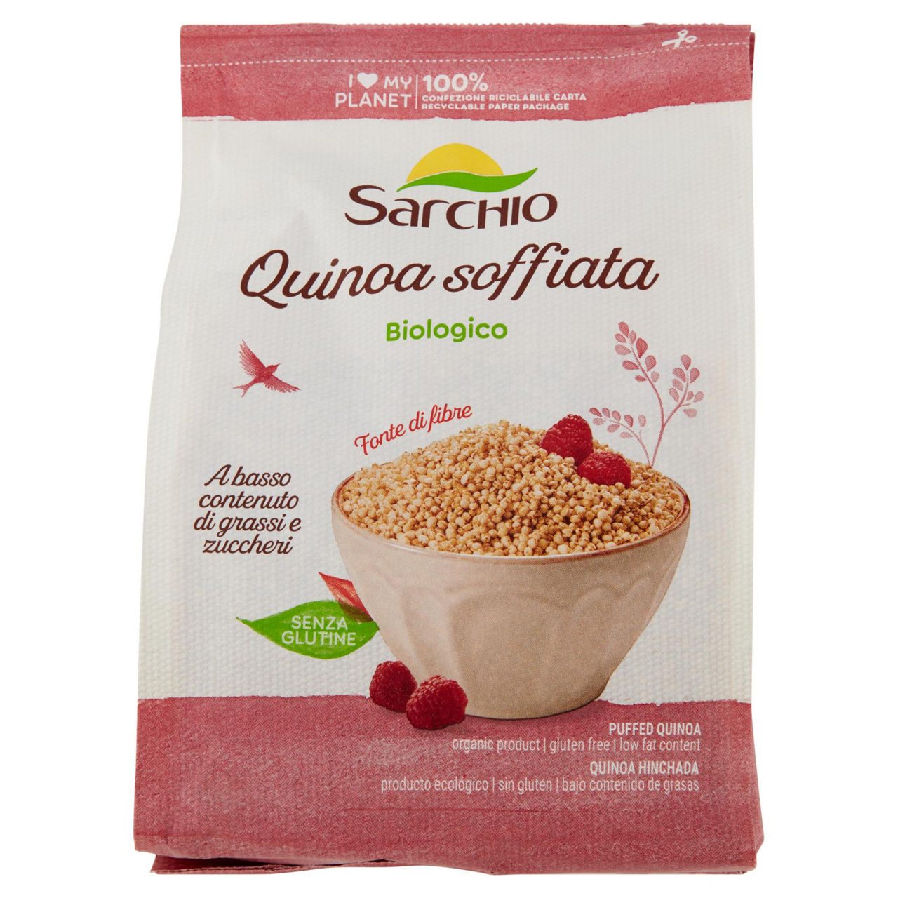 Quinoa soffiata bio sarchio g 125
