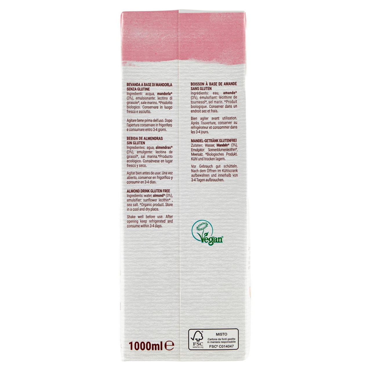 Bevanda di mandorla bio senza zuccheri 1 lt - Immagine 31