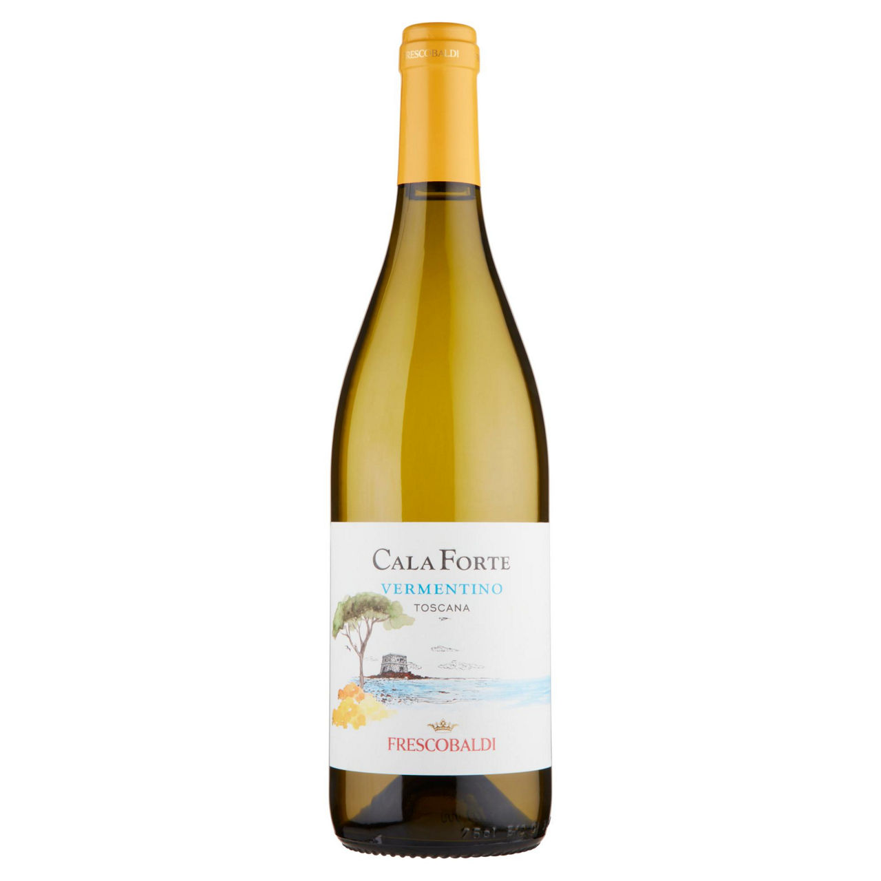 Vino bianco Cala Forte Vermentino Toscana IGT 750 ml - Immagine 01