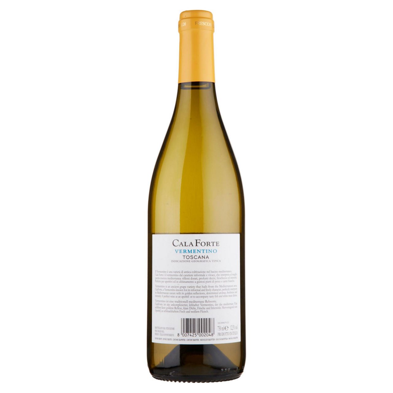 Vino bianco Cala Forte Vermentino Toscana IGT 750 ml - Immagine 11