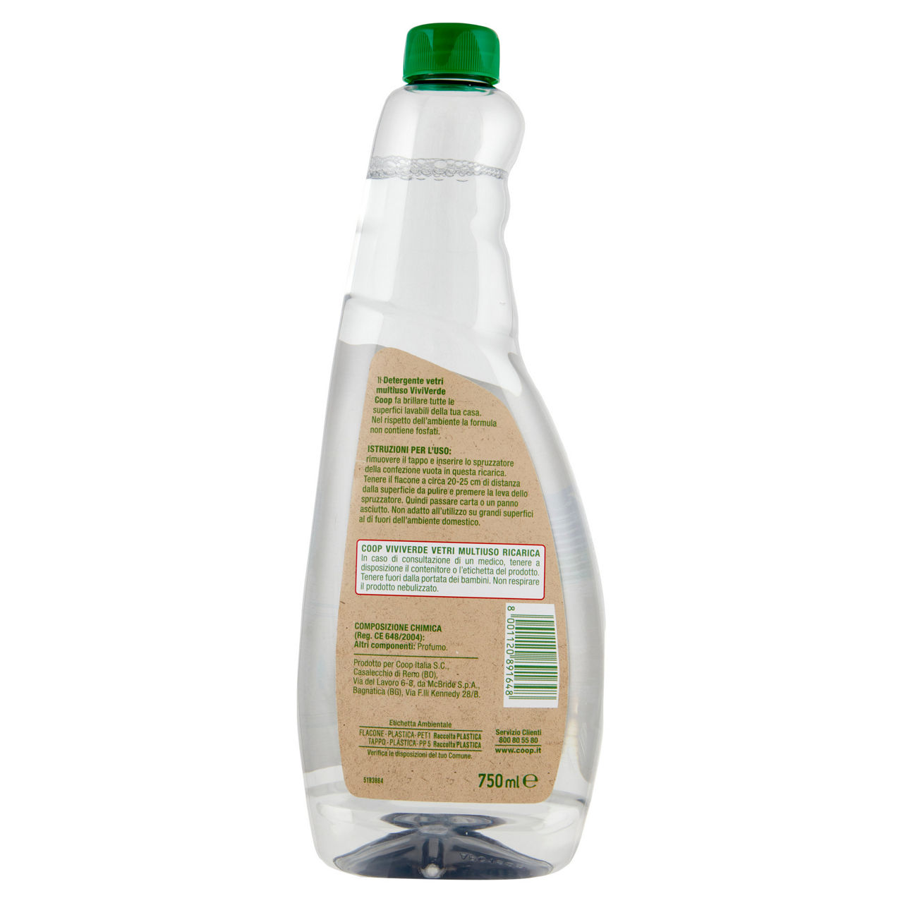 Vetri multiuso ricarica vivi verde 750 ml - Immagine 41