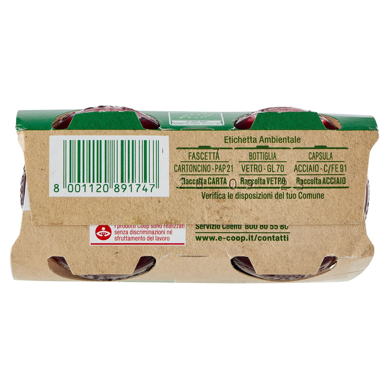 Nettare di mirtillo biologico vivi verde 2 x 200 ml - Immagine 51