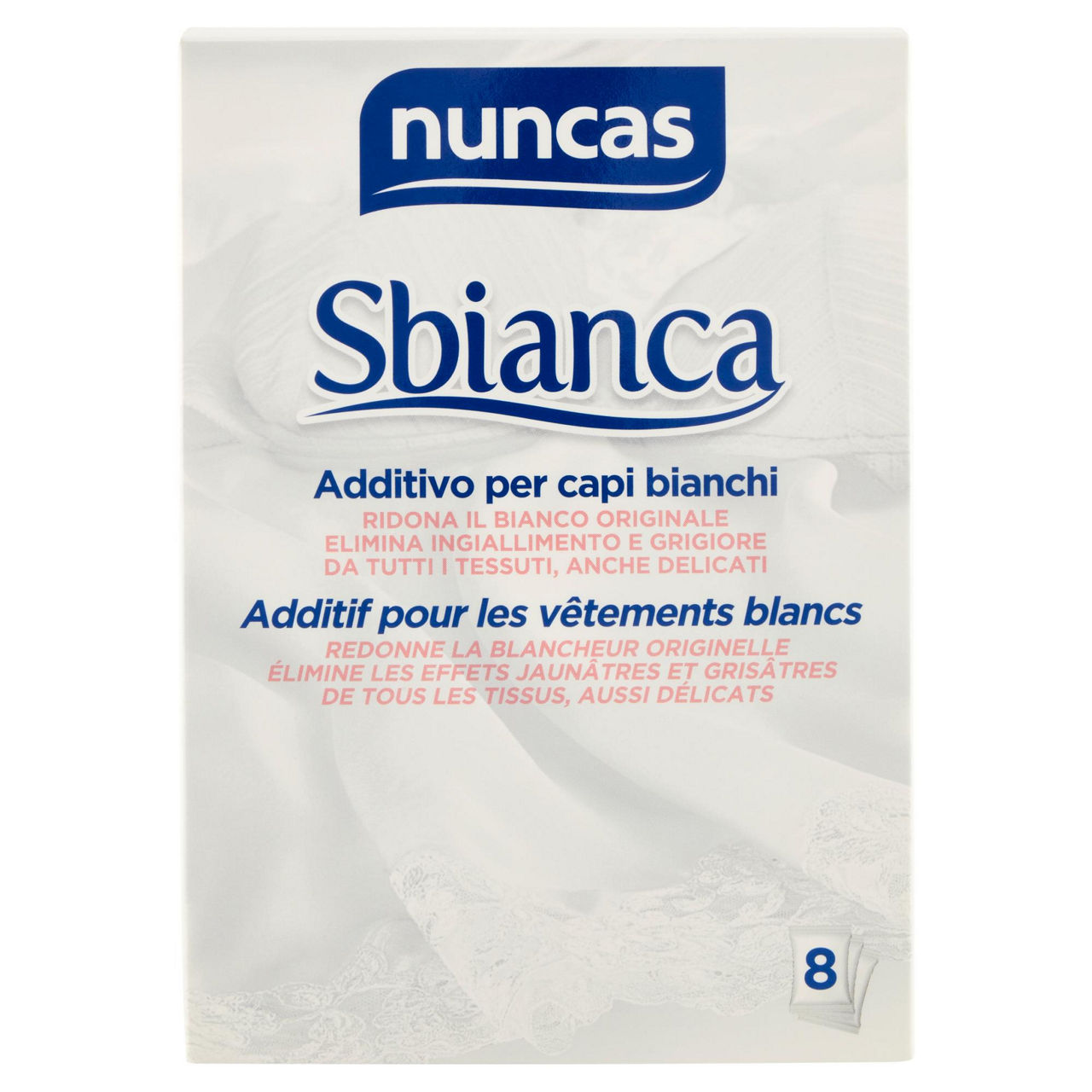 Additivo bucato in polvere per capi bianchi sbianca 160 gr - Immagine 01