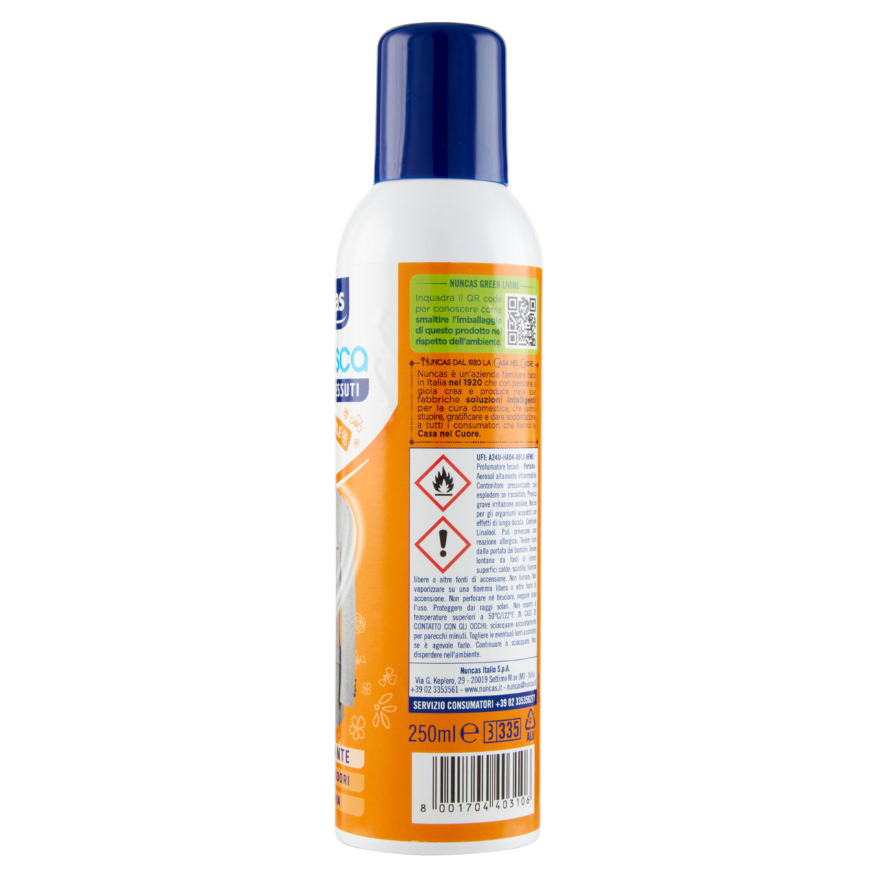 Elimina odori igienizzanti per giacche e tessuti in spray 250 ml - Immagine 51