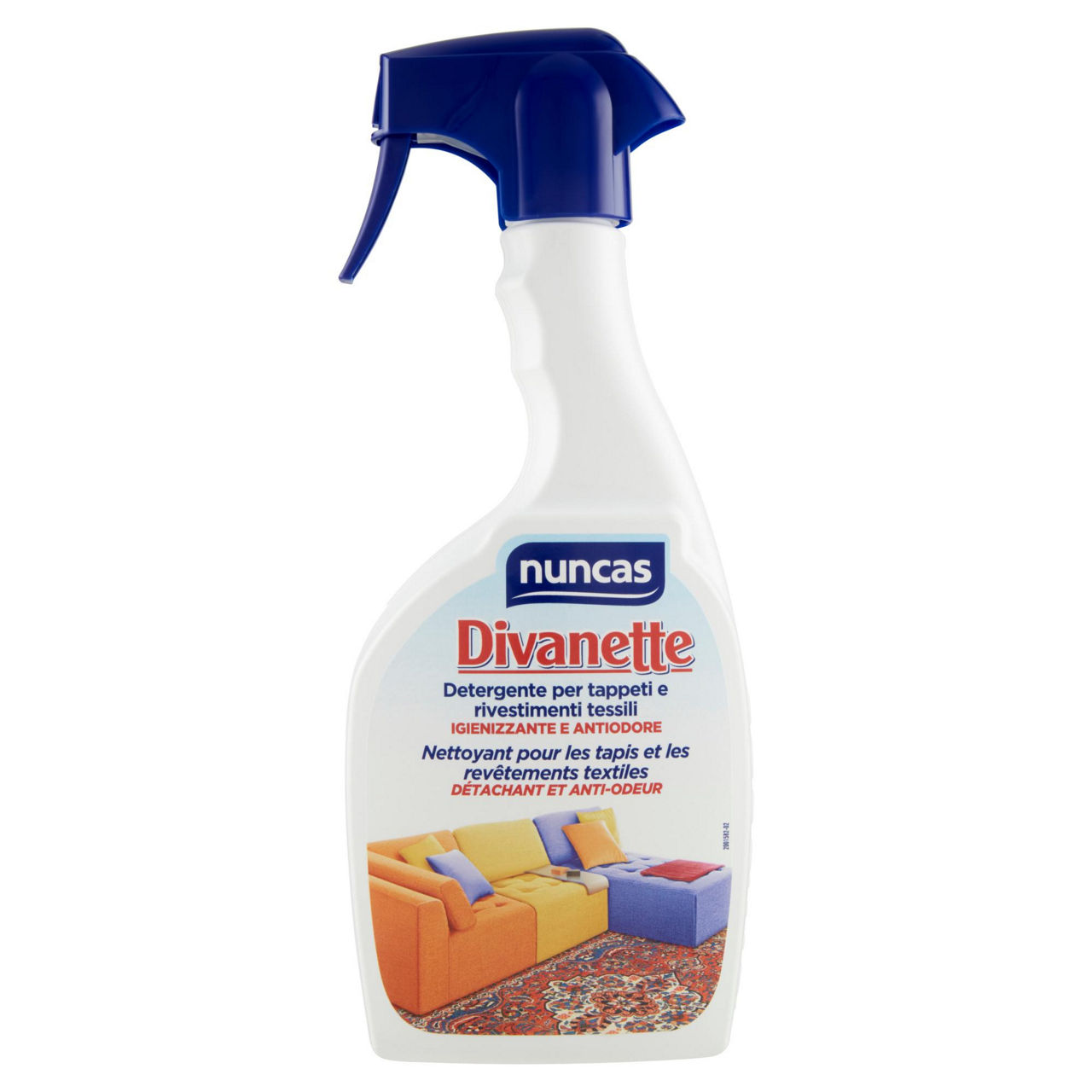 Detergente superfici nuncas divanette trigger 500ml - Immagine 01