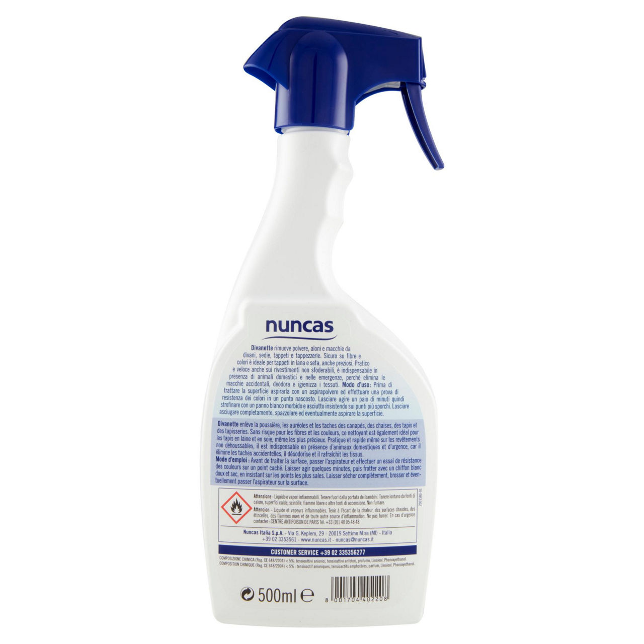 Detergente superfici nuncas divanette trigger 500ml - Immagine 41