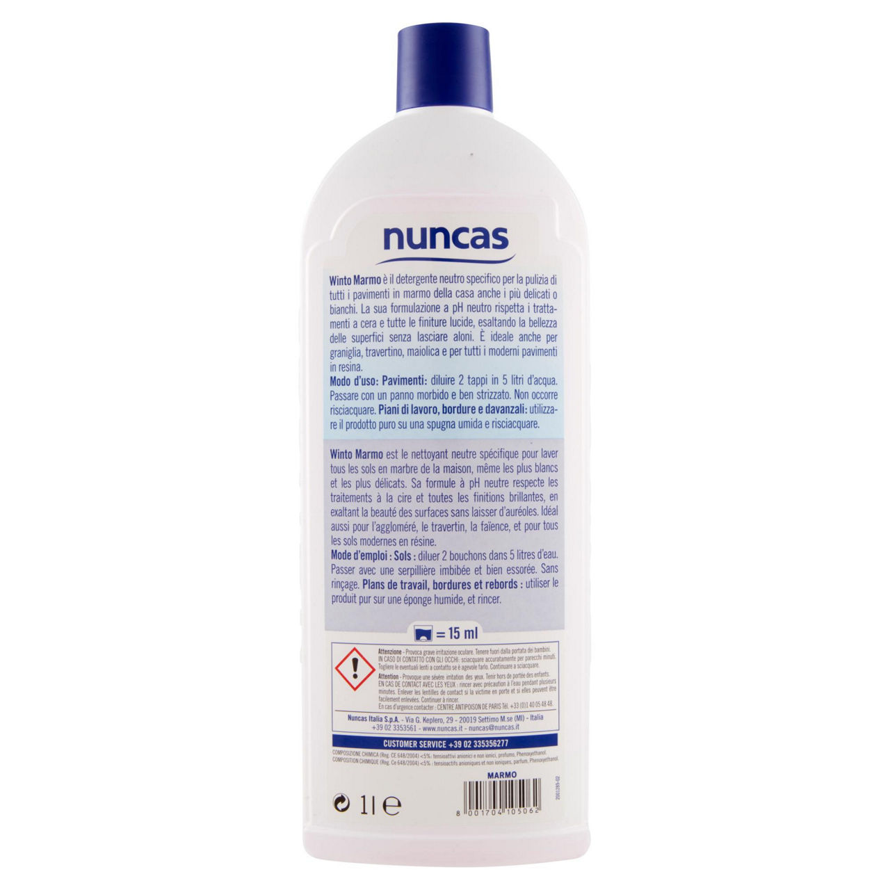 Detergente pavimenti nuncas winto marmo 1lt - Immagine 21