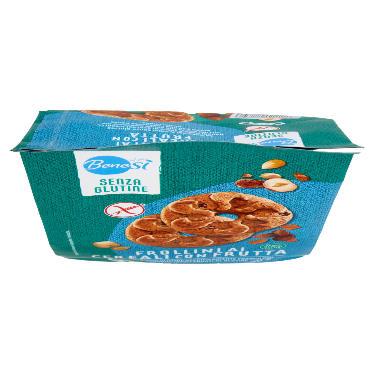 Biscotti frollini ai cereali con frutta senza glutine 250 gr - Immagine 11