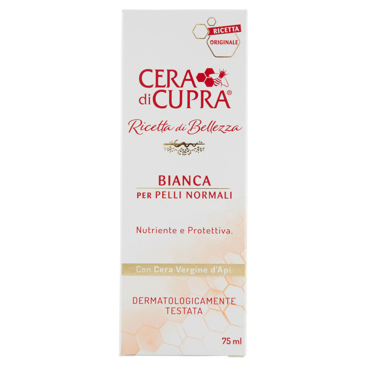 Crema viso bianca per pelli normali nutriente e protettiva 75 ml