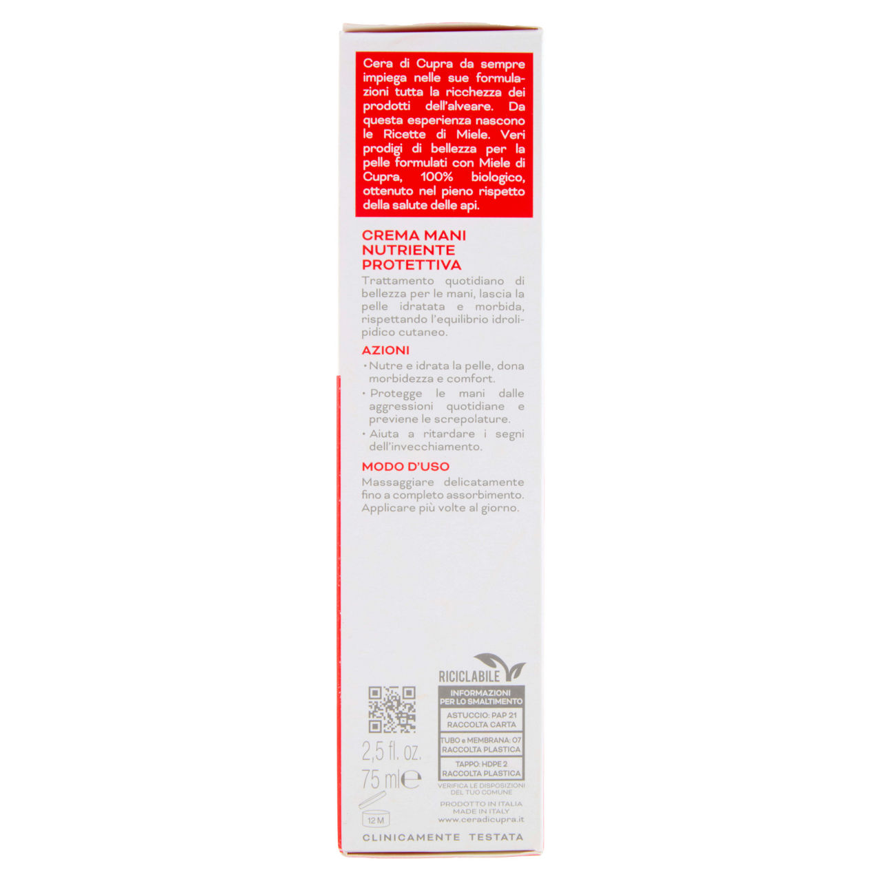 Crema mani cera di cupra ricette di bellezza ml. 75 - Immagine 11