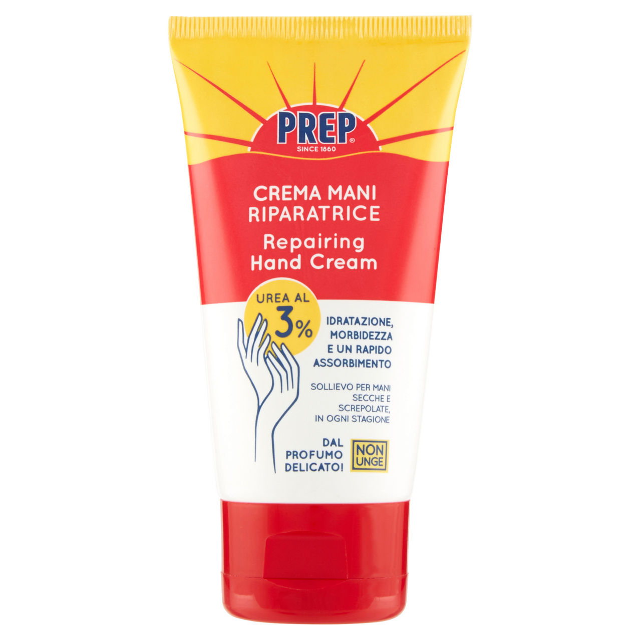 Crema mani prep riparatrice 3% urea ml 75