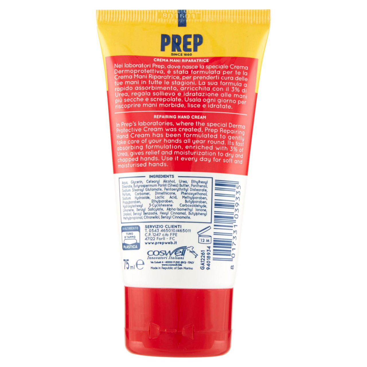 Crema mani prep riparatrice 3% urea ml 75 - Immagine 31