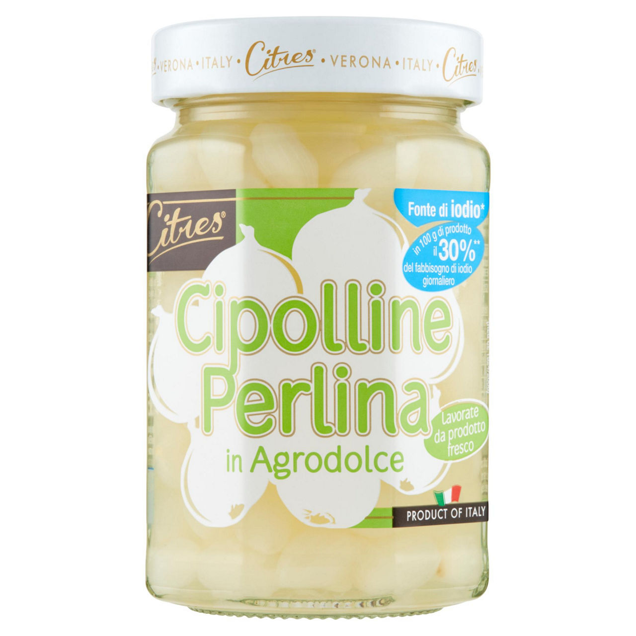 Cipolle mini perline agrodolce citrex 290 g sgocc. 160 g