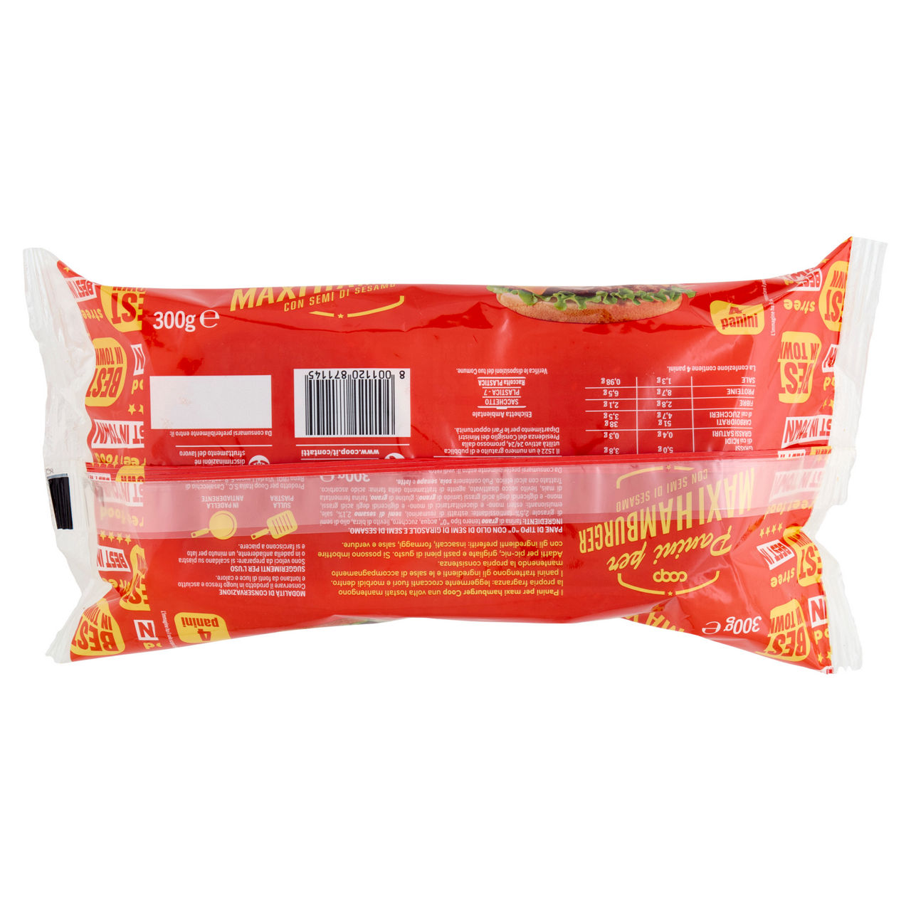 Panini per hamburger coop sacchetto gr 300 - Immagine 91