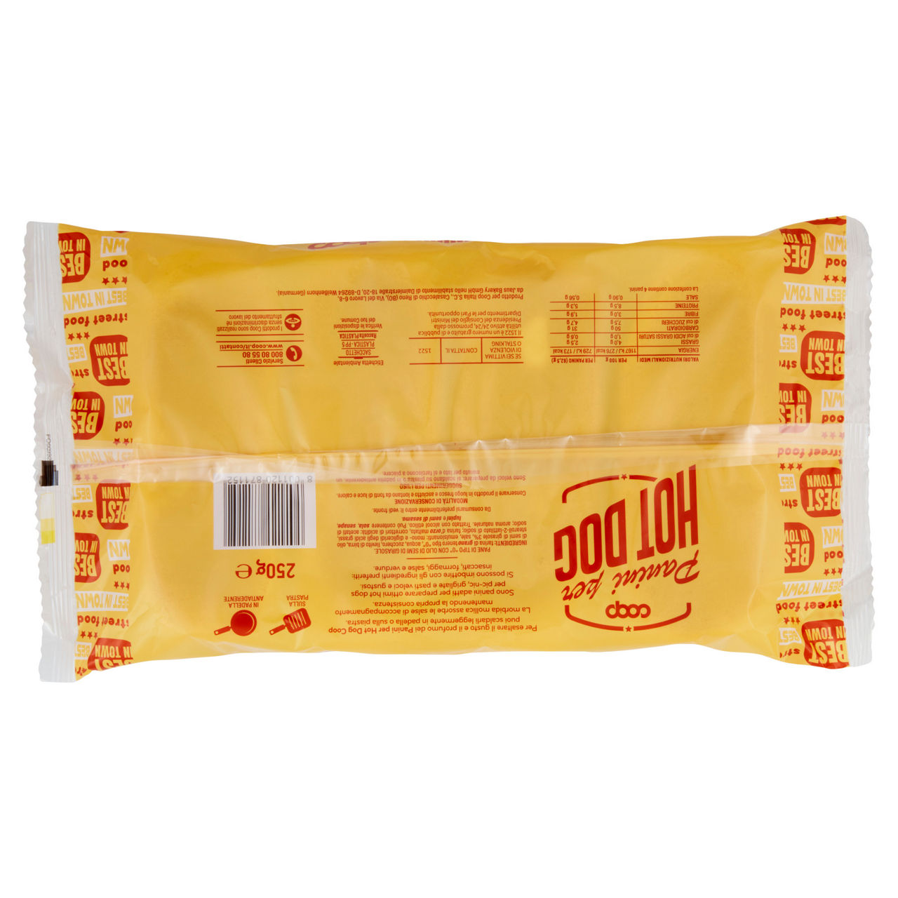 Panini per hot dog 250 gr - Immagine 51